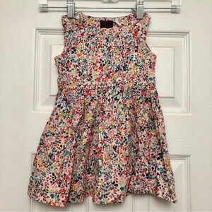 J Crew Baby Liberty Arts Fabrics Floral Printed Cotton Sundress 18-24 months